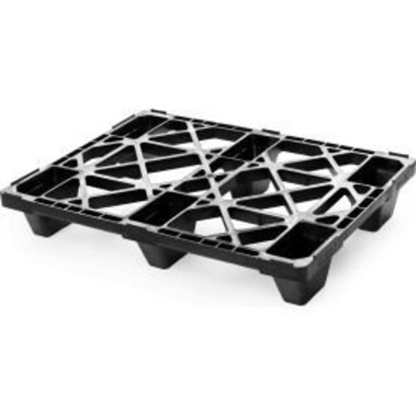 Half Size Nestable Plastic Pallet 31-1/2 x 23-2/3, 2200 Lbs Cap., Nelson Co, Mfr#: CPP200ACM